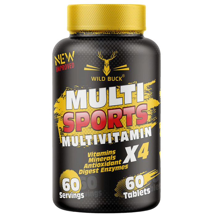 Wild Buck Multi Sports Multivitamin Tablet