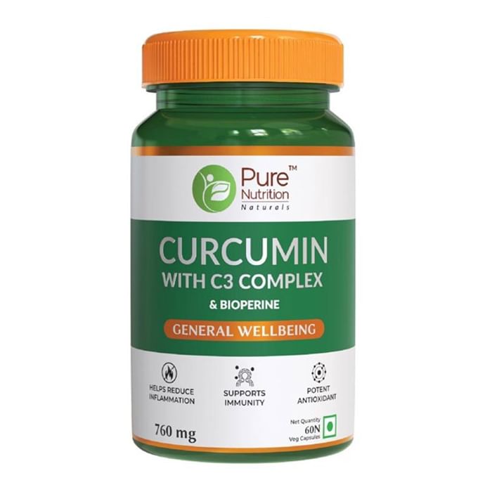 Pure Nutrition Curcumin with C3 Complex 760mg Veg Capsule