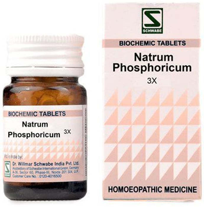 Dr Willmar Schwabe India Natrum Phosphoricum Biochemic Tablet 3X