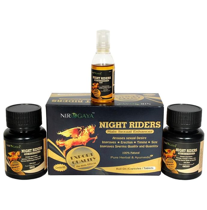 Nirogaya Night Riders Male Sexual Enhancer
