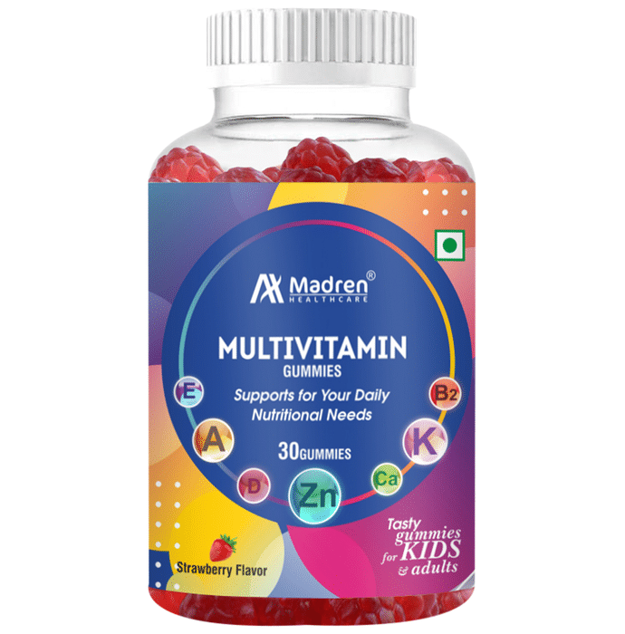 Madren Healthcare Multivitamin Gummies Strawberry