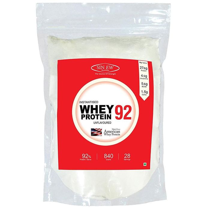 Sinew Nutrition 92% Instantised Whey Protein Powder Unflavoured