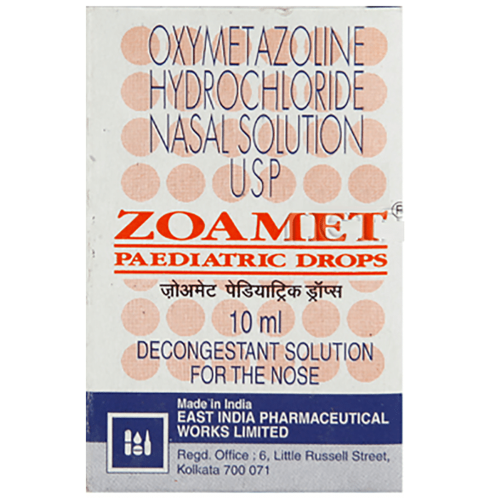 Zoamet Paediatric Nasal Drops