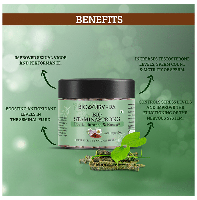Bioayurveda Bio Staminastrong Capsule