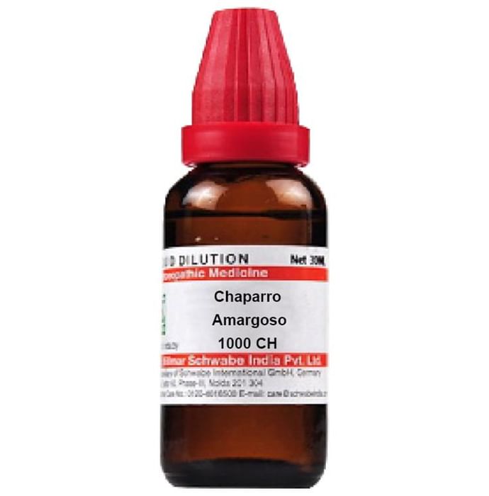 Dr Willmar Schwabe India Chaparro Amargoso Dilution 1000 CH