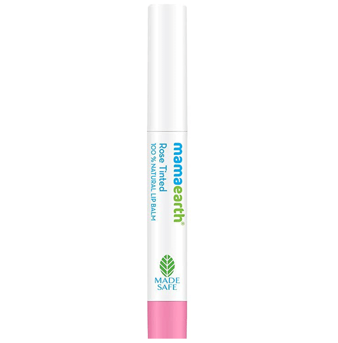 Mamaearth Rose Tinted 100% Natural Lip Balm
