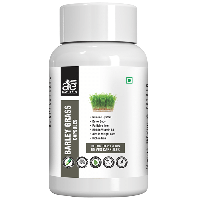 AE Naturals Barley Grass Veg Capsule