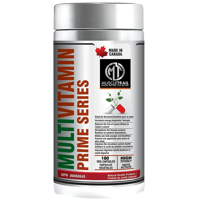 Muscle Trail Multivitamin Prime Series Veg Capsule
