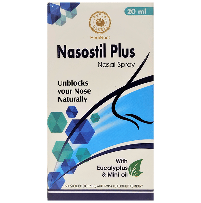 Surya Herbal HerbRoot Nasostil Plus Nasal Spray
