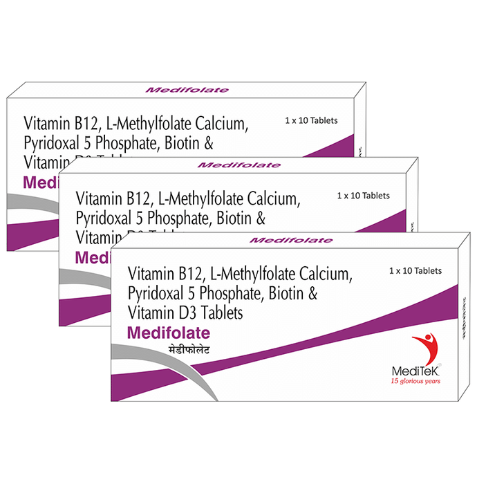 Meditek Medifolate Tablet (10 Each)