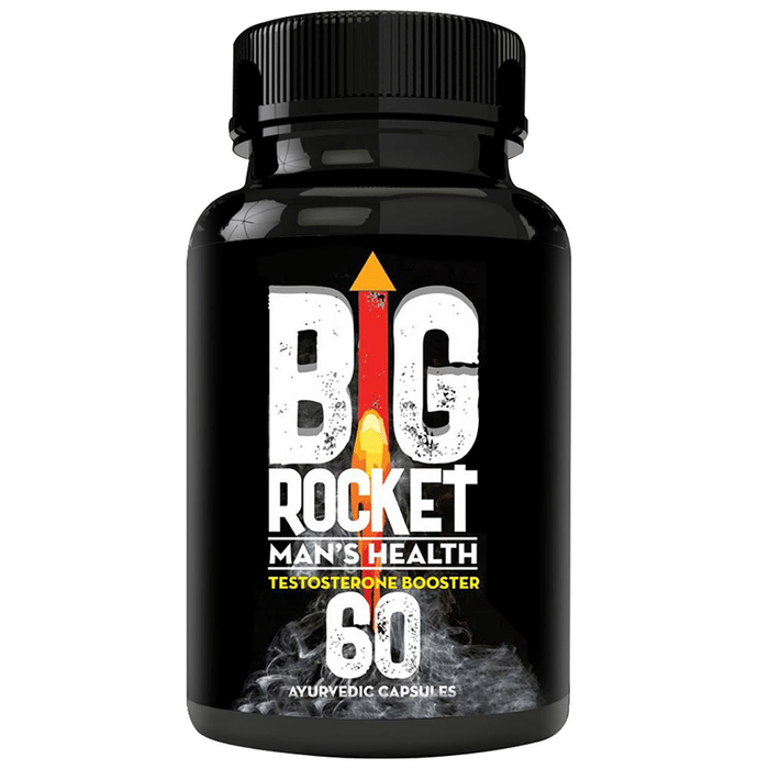 Big Rocket Man's Health Testosterone Booster Ayurvedic Capsule