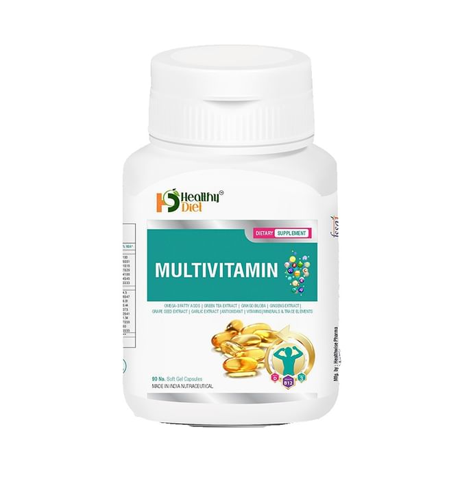 Healthy Diet Multivitamin Soft Gel Capsule