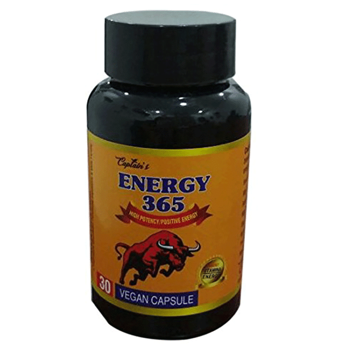 Captain's Energy 365 Vegan Capsule