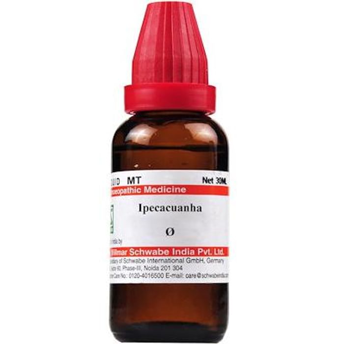 Dr Willmar Schwabe India Ipecacuanha Mother Tincture Q