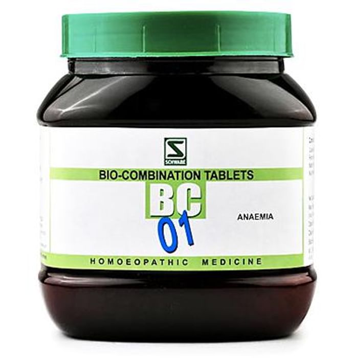 Dr Willmar Schwabe India Bio-Combination 01 (BC 01)Tablet