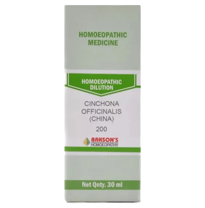 Bakson's Cinchona Officinalis (China) Dilution 200
