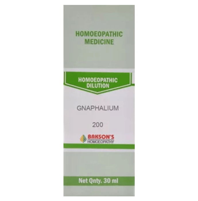 Bakson's Gnaphalium Dilution 200
