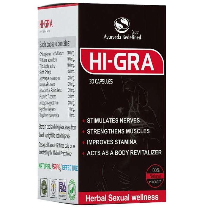 Ayurveda Redefined Hi-Gra Capsule