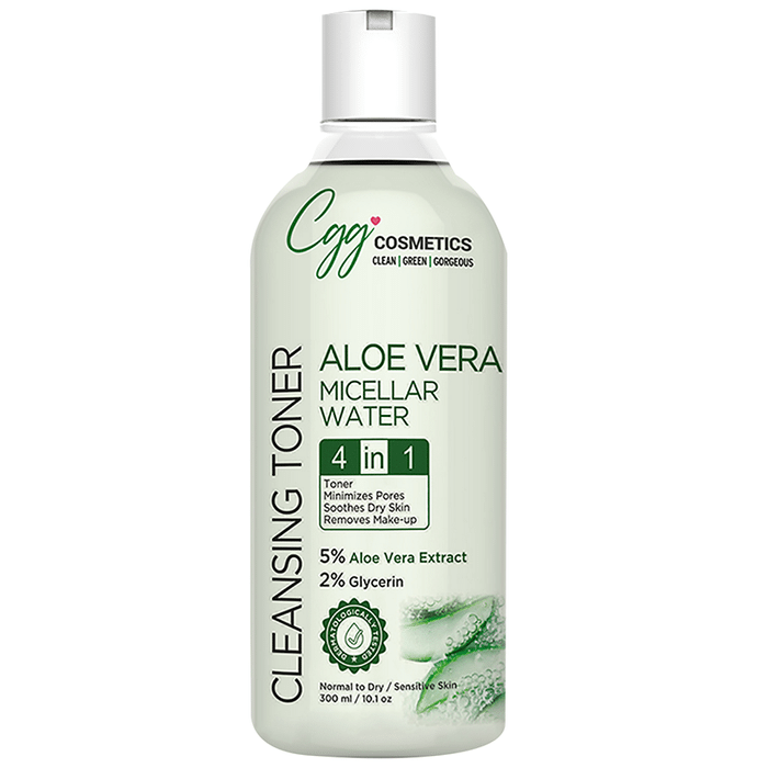 CGG Cosmetics Aloe Vera Micellar Water Cleansing Toner