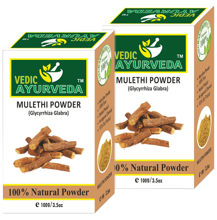 Vedic Ayurveda Mulethi Powder (100gm Each)