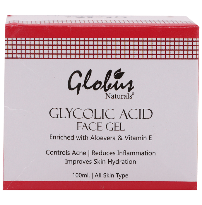 Globus Naturals Glycolic Acid Face Gel