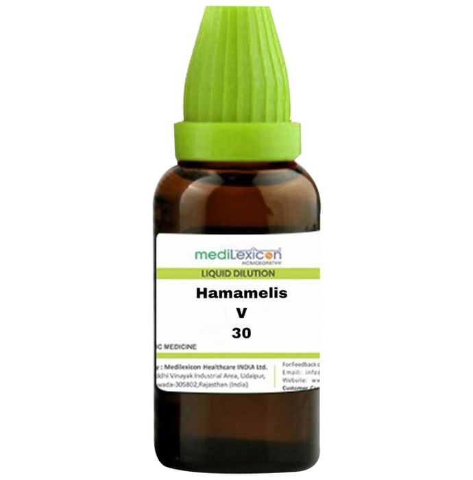 Medilexicon Hamamelis V Dilution 30