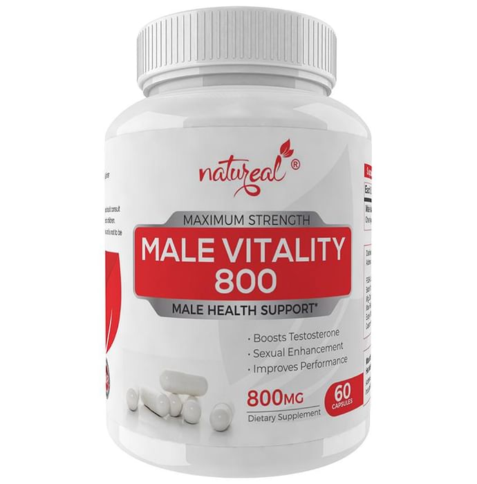 Natureal Male Vitality 800mg Capsule