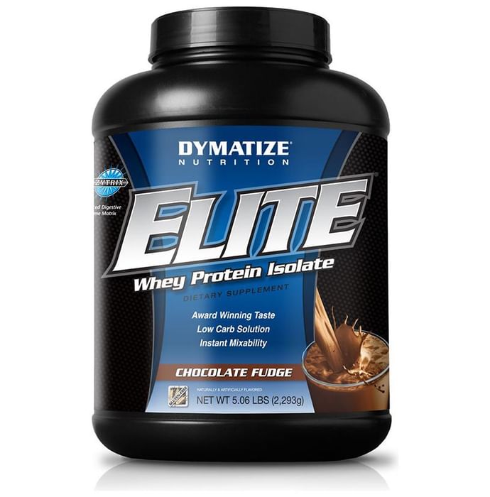 Dymatize Nutrition Elite 100% Whey Protein Powder Choco Fudge