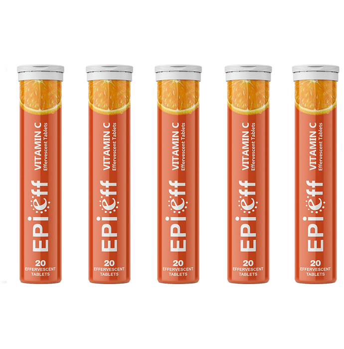 Epieff Vitamin C Effervescent Tablet (20 Each)