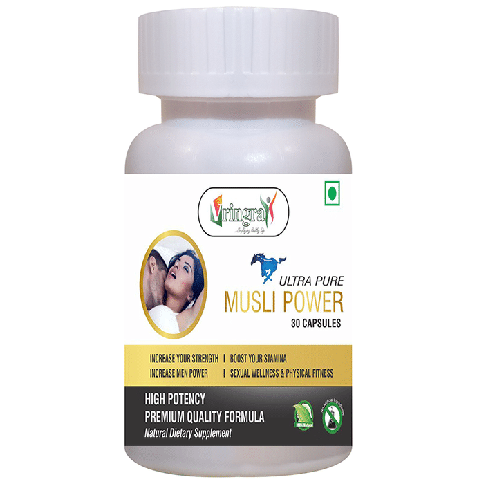 Vringra Ultra Pure Musli Power Capsule
