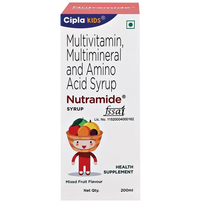 Cipla Kids Nutramide Syrup Mixed Fruit