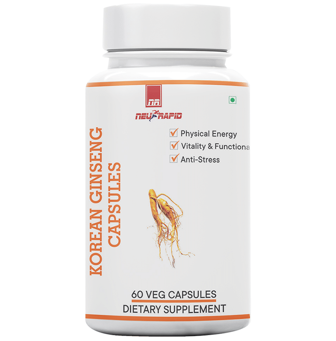 NeuRapid Korean Ginseng Veg Capsule