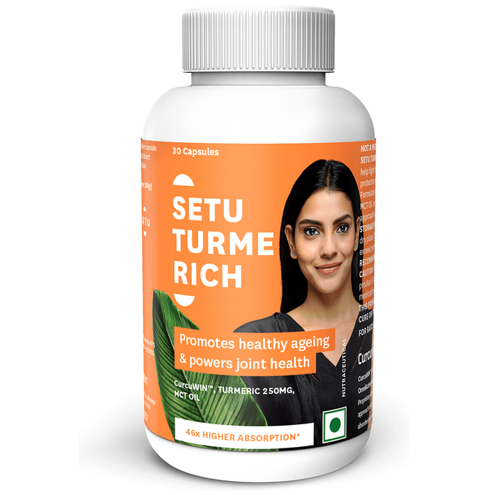 Setu Turme Rich Turmeric 250 mg Curcumin Capsule