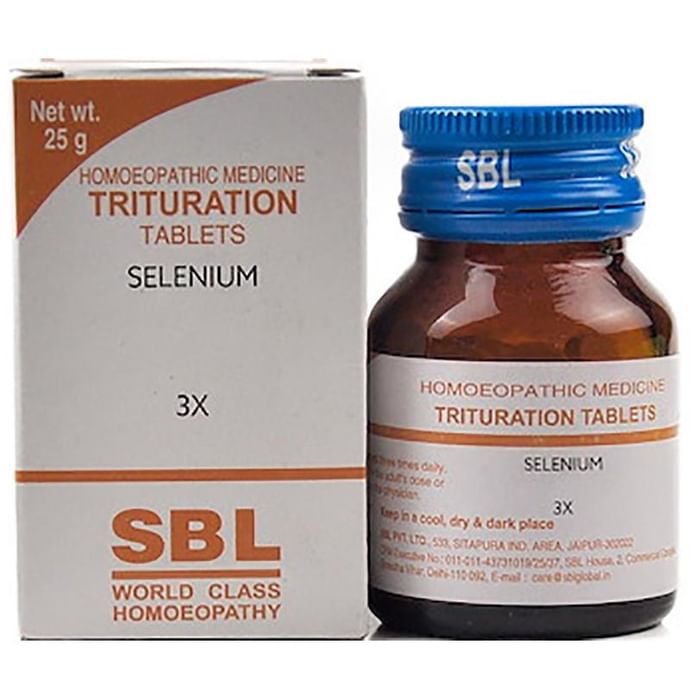 SBL Selenium Trituration Tablet 3X