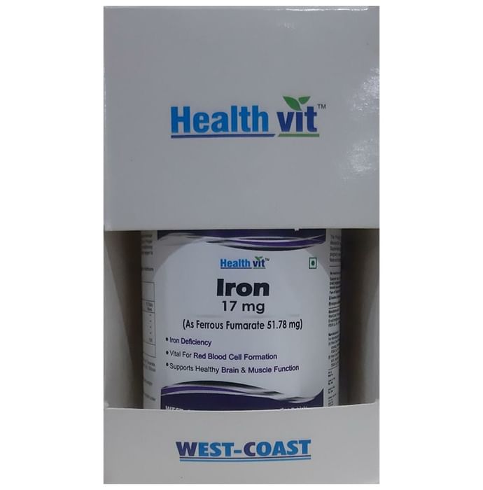 HealthVit Iron 17mg Tablet