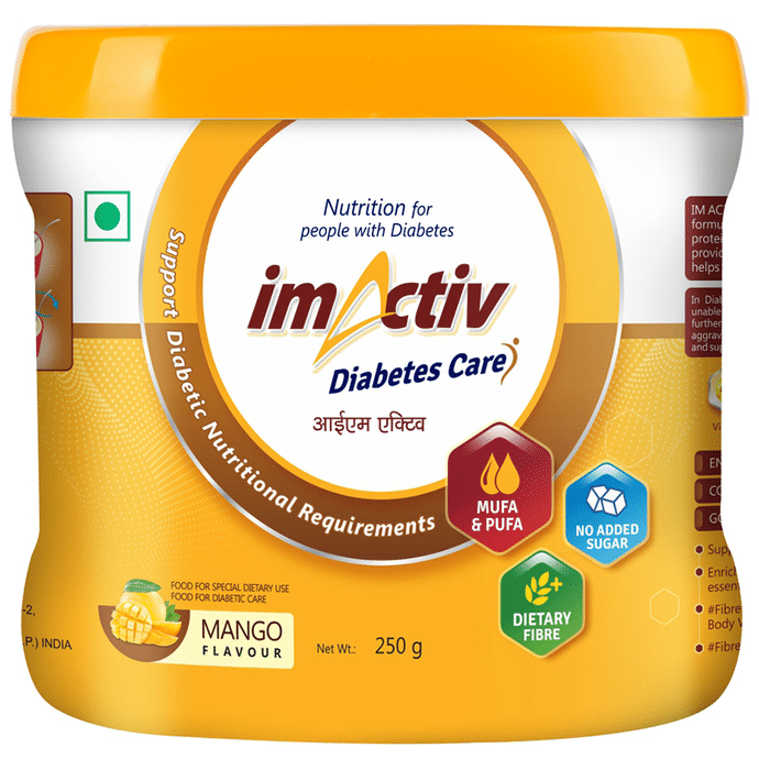 Im Active Diabetes Care Mango Protein Powder