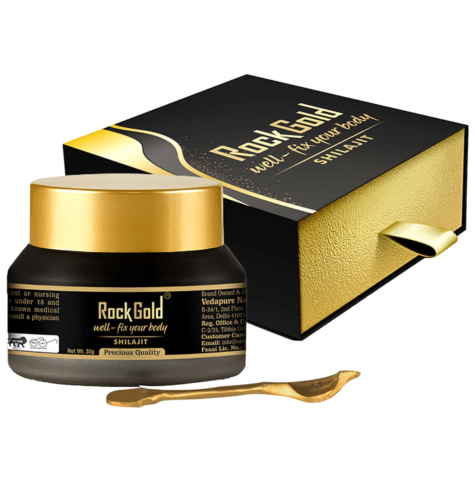 Rock Gold Shilajit Natural Source of Fulvic Acid and Trace Minerals