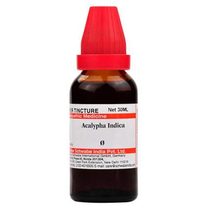 Dr Willmar Schwabe India Acalypha Indica Mother Tincture Q