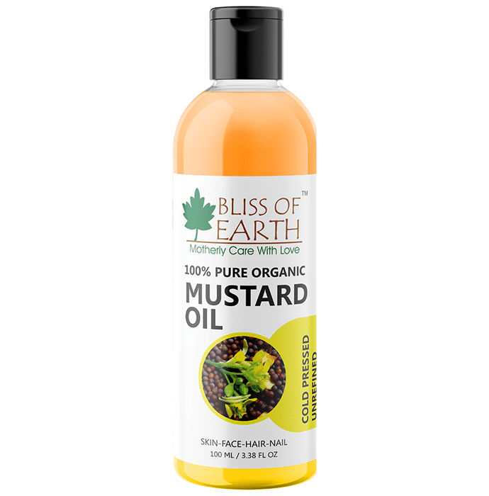 Bliss of Earth 100% Pure Organic Mustard Oil