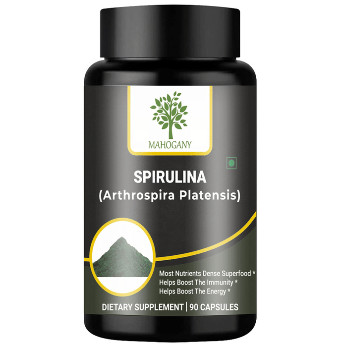 Mahogany Spirulina Capsule