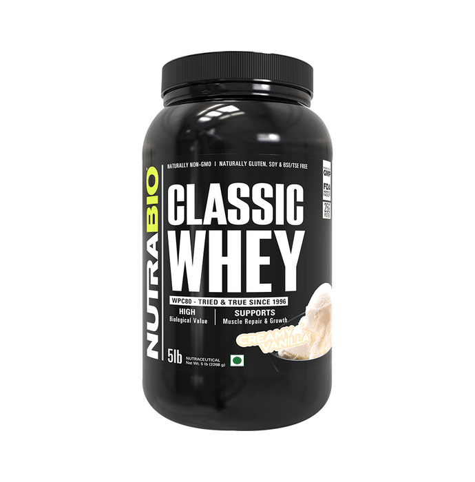 Nutra Bio Classic Whey Powder Creamy Vanilla