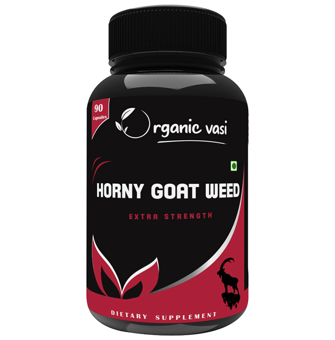 Organic Vasi Horny Goat Weed Extra Strength Capsule