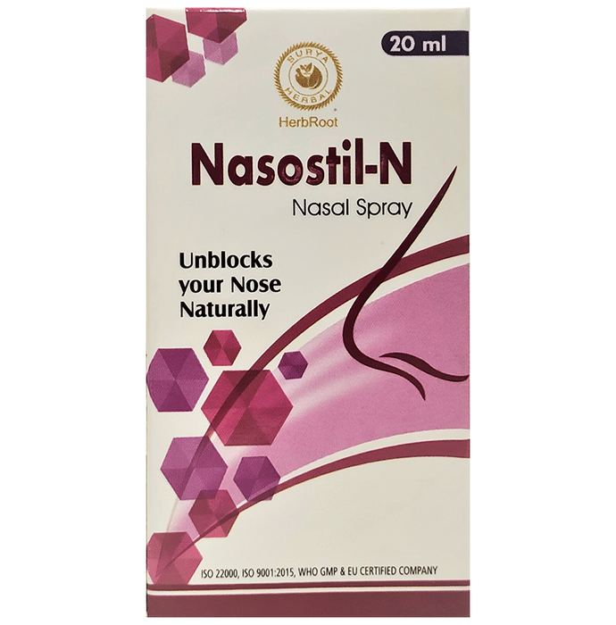 Surya Herbal HerbRoot Nasostil-N Nasal Spray