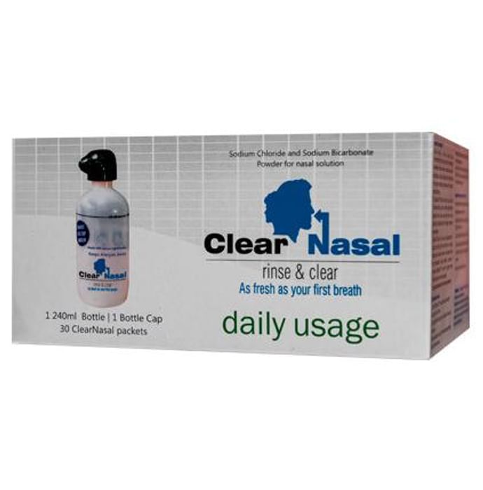 Clear Nasal Daily Usage Nasal Solution