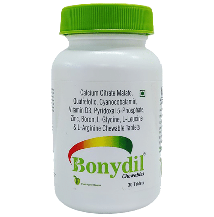Bonydil Chewable Tablet Green Apple