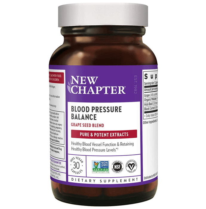 New Chapter Blood Pressure Balance Vegan Capsule