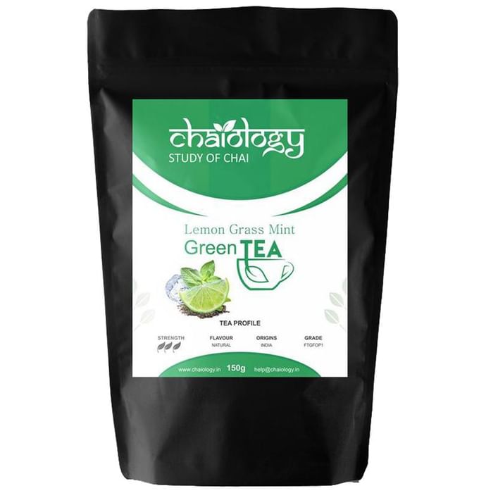 Chaiology Lemon Grass Mint Green Tea