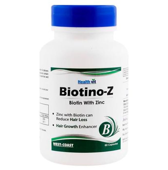HealthVit Biotino-Z Biotin with Zinc Capsule