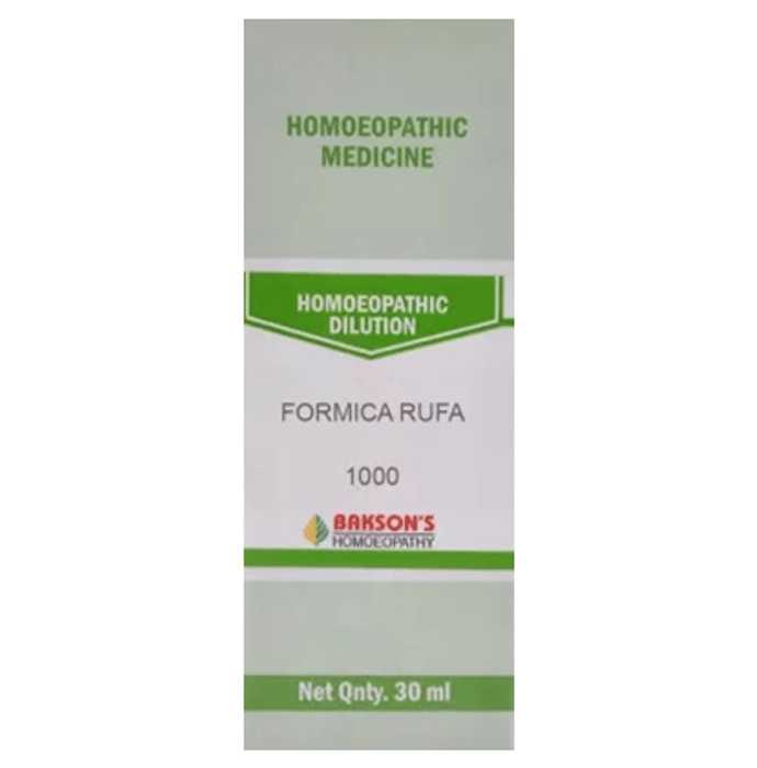 Bakson's Formica Rufa Dilution 1000 CH
