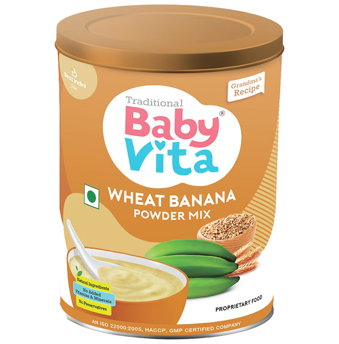 Baby Vita Wheat Banana Powder Mix